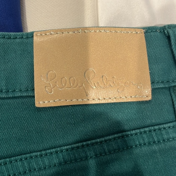 Like new Lilly Pulitzer Evergreen Jeans in size 16 - Picture 5 of 5